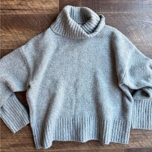 SO Soft Gray Turtle Neck Sweater